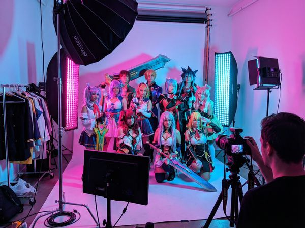 萝莉岛cosplay视频拍摄